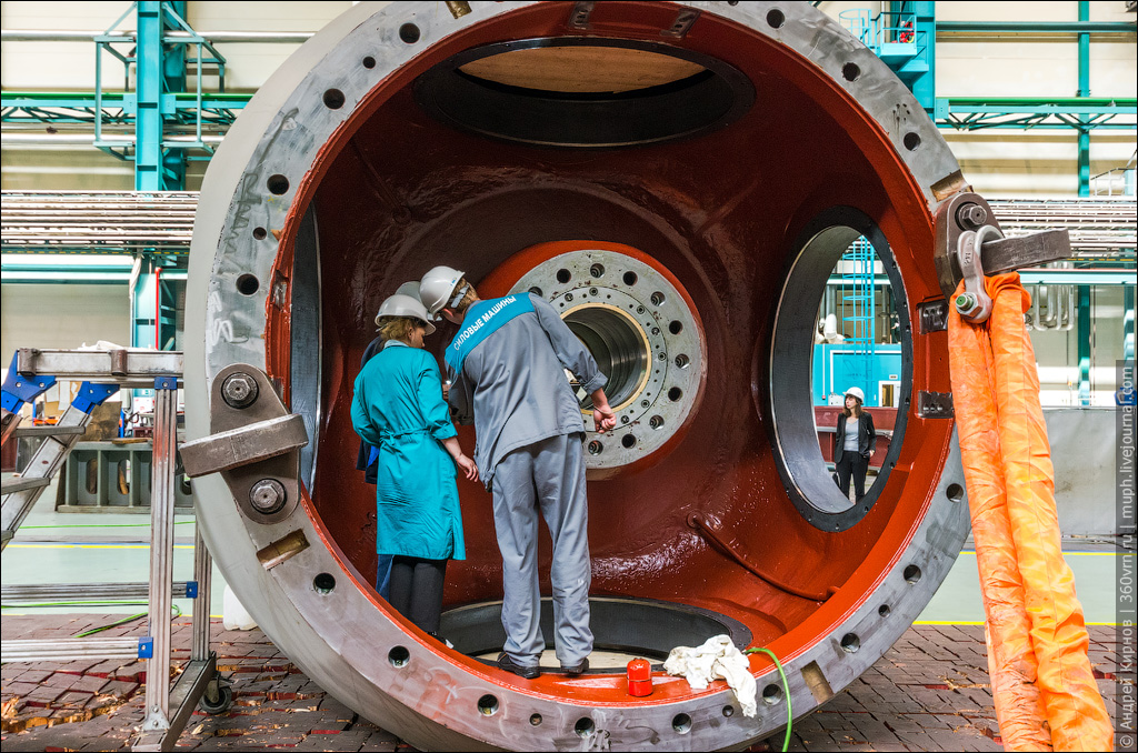 ЛМЗ поставил первое рабочее колесо для Майнской ГЭС «РусГидро»